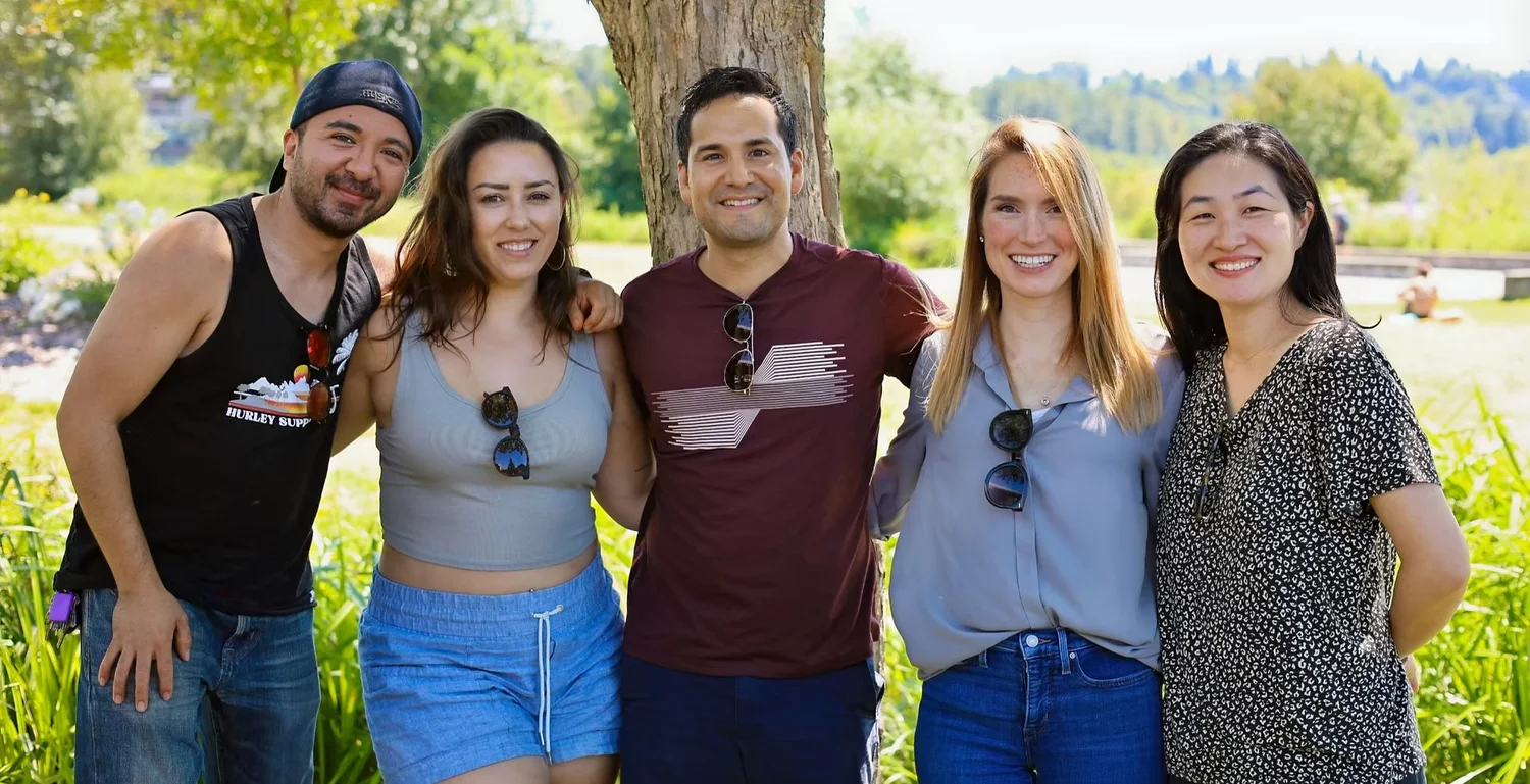 Bellevue Counseling team, pictured outdoors