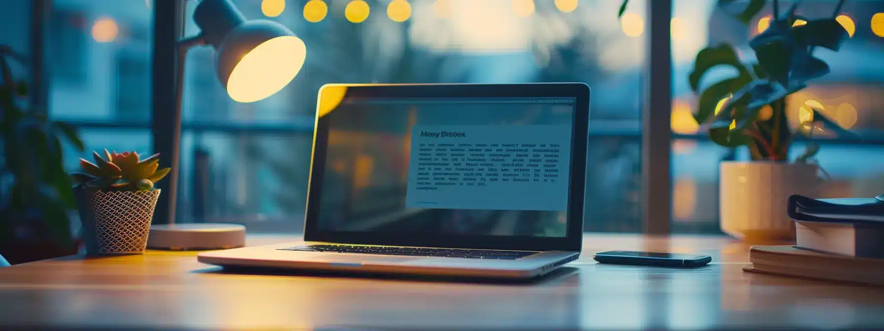 an eye-catching image of a laptop screen displaying a therapy practice website filled with strategically placed keywords for optimal online visibility.